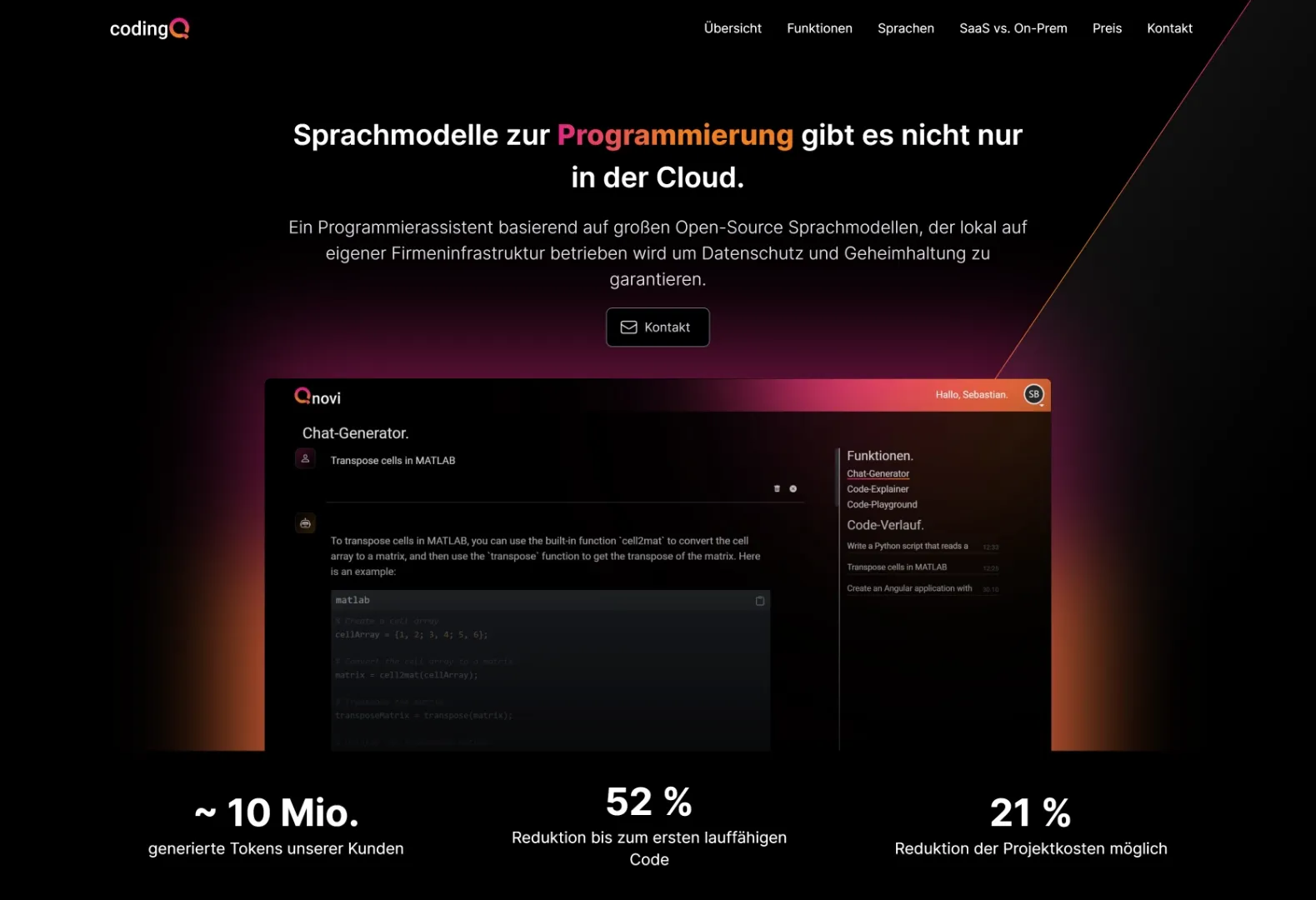 codingQ screenshot